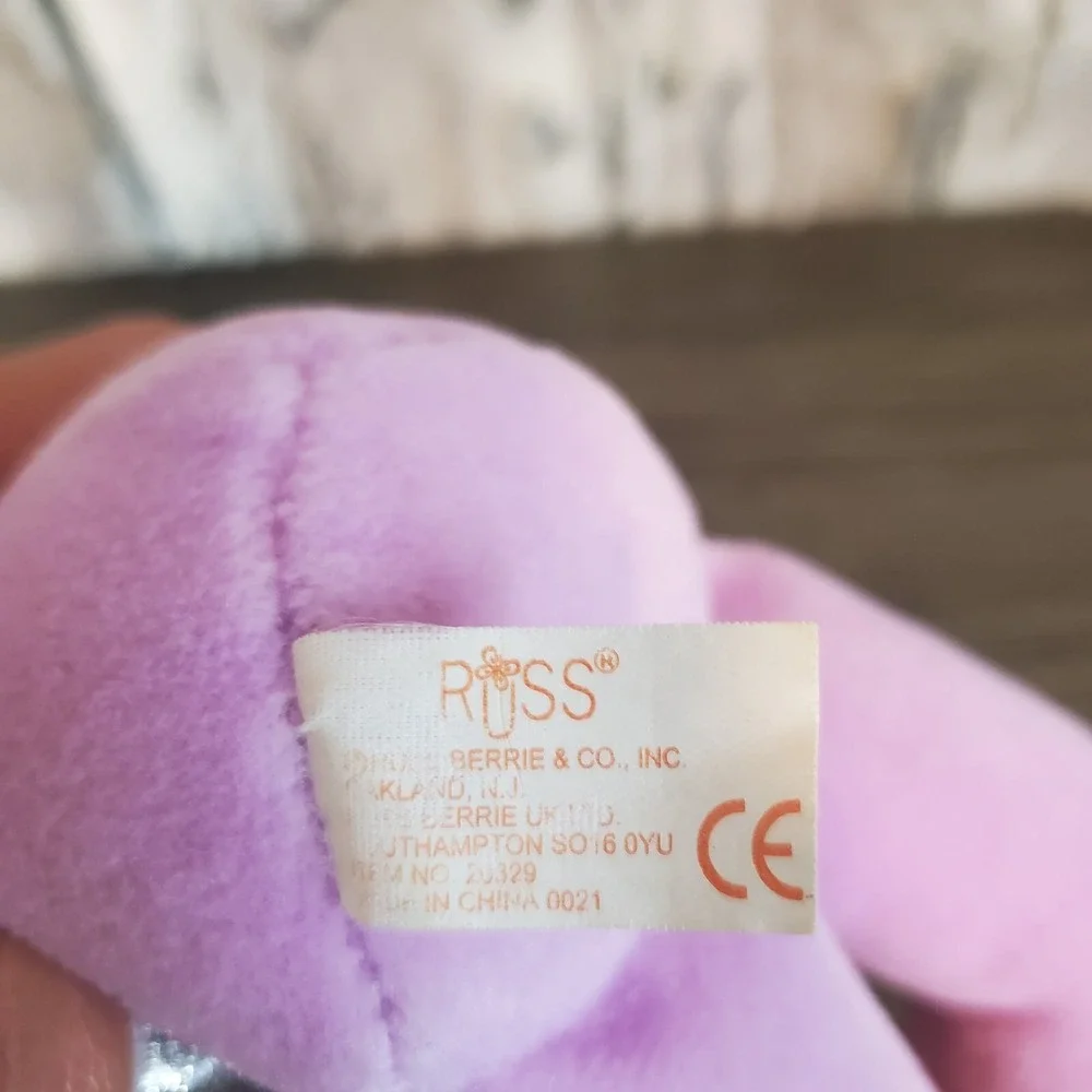 Vtg Russ Berrie Skribbles Message Bear MOMMY IS THE BEST 8